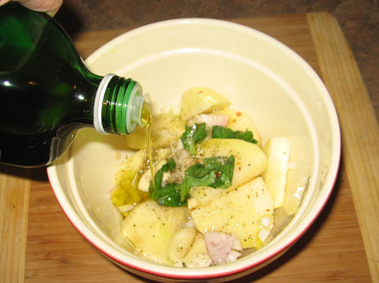 Gemüse braten