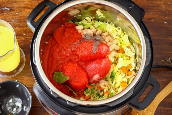 Instant Pot Kochbuch für einen FamilyToday Spickzettel