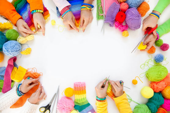 Stricken und Häkeln All-in-One für einen FamilyToday Spickzettel