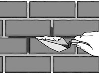 So reparieren Sie Ziegel- und Blockfundamente