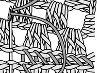 Wie man Häkelnähte mit Whipstitch verbindet