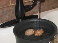 Hartgekochte Eier kochen