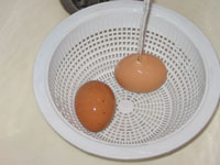 Hartgekochte Eier kochen