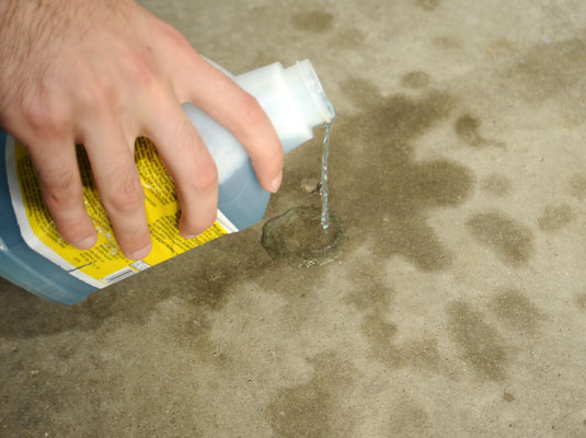 Beton reinigen