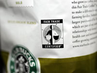 Fairtrade-Lebensmittel wählen: grün und ethisch