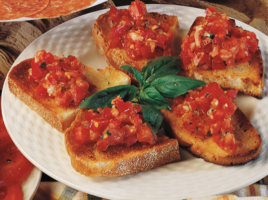 Bruschetta mit Tomaten