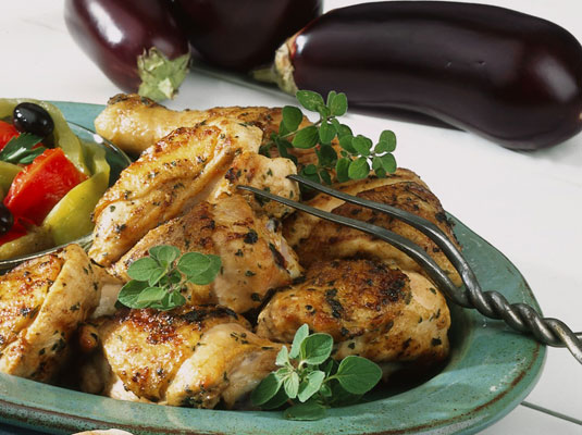 Sephardisches Grillhähnchen