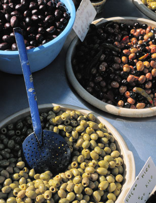 Die verschiedenen Olivensorten