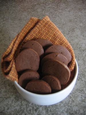 Schokolade-Erdnussbutter-Münzen