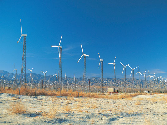 Windkraft: Ein Hauch erneuerbarer Energien