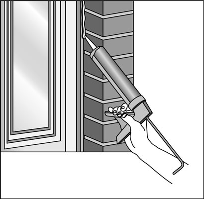 Fenster versiegeln