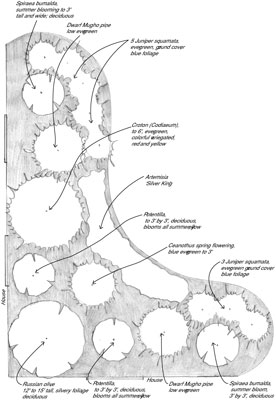 Landschaftsgestaltung zum Wassersparen