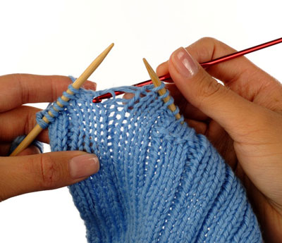 Wie man einen ausgefallenen Stich aufnimmt