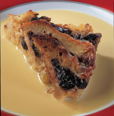 Traditioneller Brotpudding