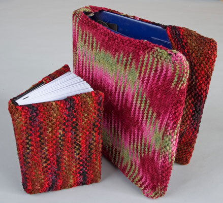 Wie man ein Buchcover strickt