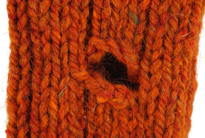 Fingerlose Fäustlinge stricken