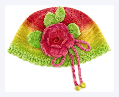 Wie man eine Rose Garden Cloche strickt