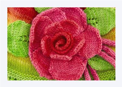 Wie man eine Rose Garden Cloche strickt