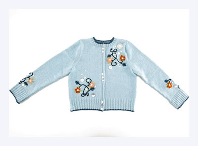 Wie man eine Flora-Strickjacke strickt