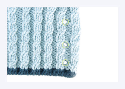 Wie man eine Flora-Strickjacke strickt