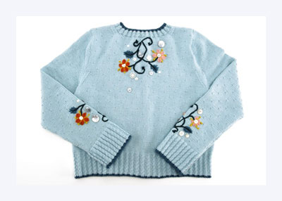 Wie man eine Flora-Strickjacke strickt