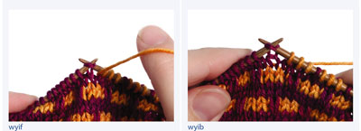 Was ist Slip-Stitch-Stricken?