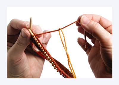 Wie man Streifen strickt