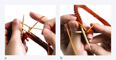 Wie man Streifen strickt