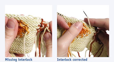 Strickgrundlagen: Intarsien