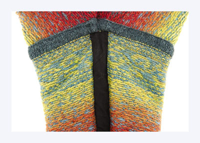 Wie man eine Regnbue-Strickjacke strickt