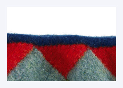 Wie man eine Entrelac-Tragetasche strickt