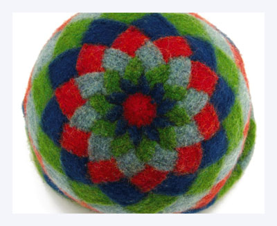 Wie man eine Entrelac-Tragetasche strickt