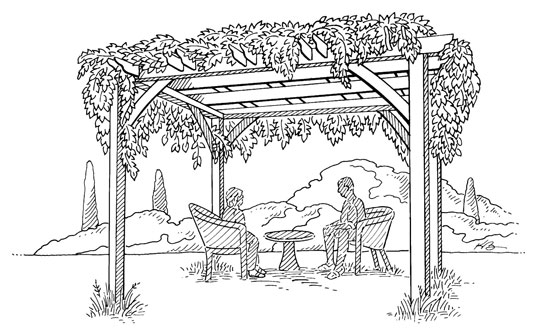 So bauen Sie einen vertikalen Garten
