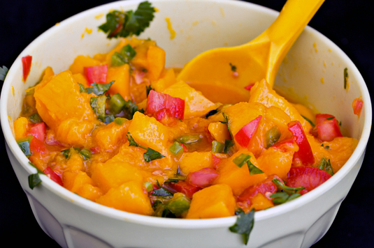 IBS-freundliches Mango-Salsa-Rezept
