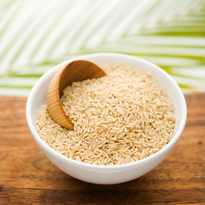 IBS-freundliches schnelles Proteinpulver aus braunem Reis 
