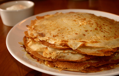 RDS-freundliche Zimtpfannkuchen mit Ghee