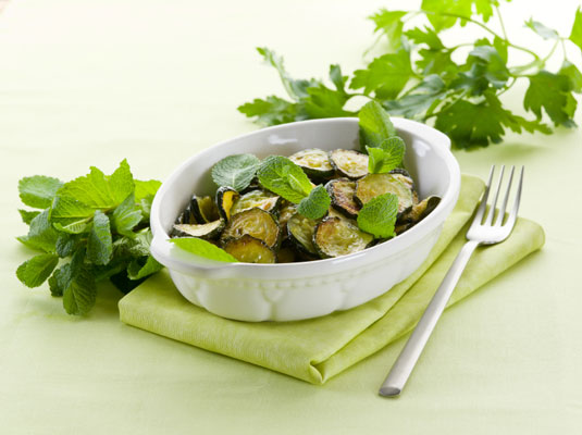 Rezept für Ingwer-Zucchini oder Sommerkürbis