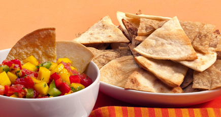 Wie man hausgemachte Tortilla Chips macht