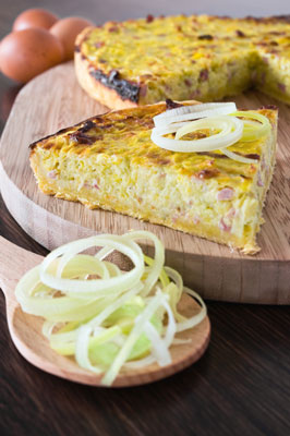 Zwiebel-Speck-Kuchen (Flammküche)