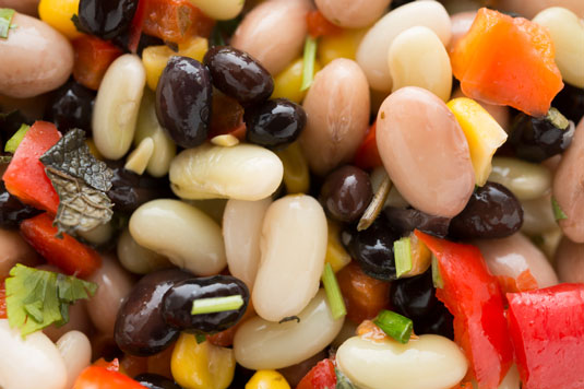 Rezept für Fiestabohnensalat