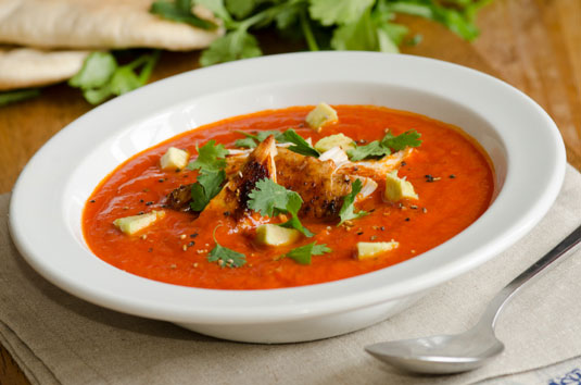 Rezept für Tortillasuppe