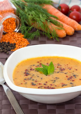 Rezepte für Suppen mit Chiasamen