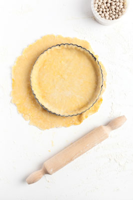 Herzhafter Tortenteig (Pâté Brisée)
