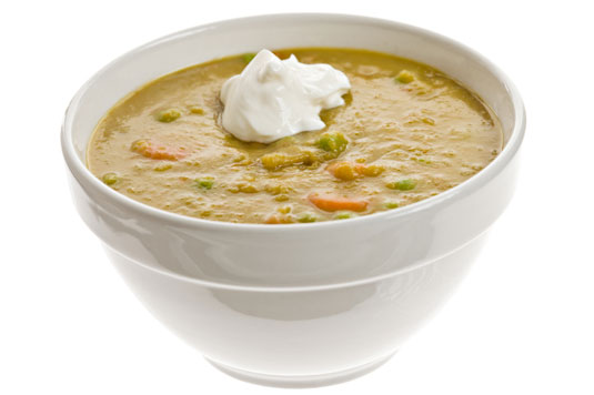 Erbsensuppe (Potage Saint-Germain)
