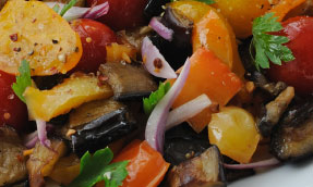 Sizilianisches Auberginen-Relish (Caponata)