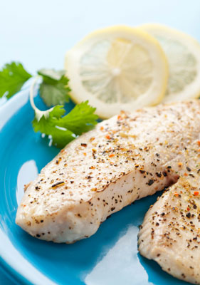 Rezept für gebratenen marokkanischen Seeteufel