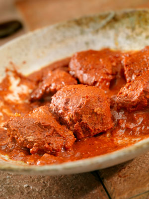 Rezept für Rinder- oder Schweinefleisch-Adobo mit Chile-Adobo-Sauce