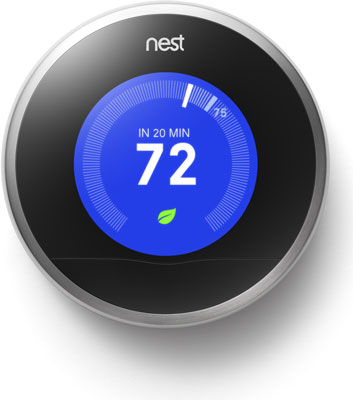 Der Nest Smart Thermostat