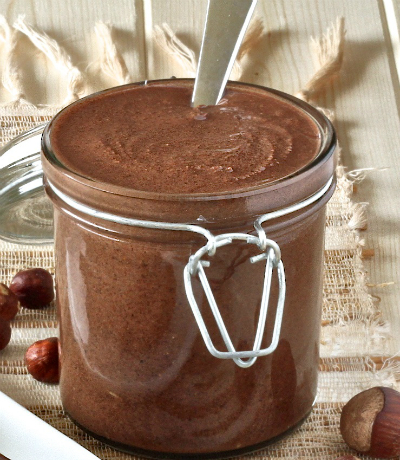 Rezept für hausgemachten Schokoladen-Haselnuss-Aufstrich