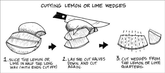 Barkeeper-Grundlagen: Wie man Obst zum Garnieren schneidet